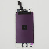 Aftermarket LCD Screen and Digitizer Assembly with Bezel for iPhone 5S -White