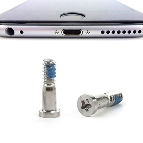 OEM 2pcs Bottom Screws for iPhone 7 -Silver