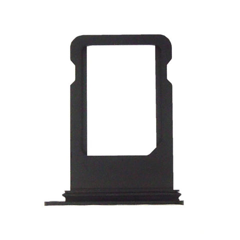 OEM SIM Tray with Rubber Ring for iPhone 7 Plus -Jet Black