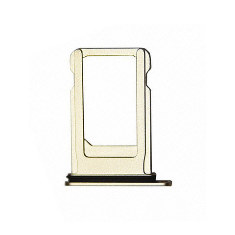 OEM SIM Tray with Rubber Ring for iPhone 7 -Gold