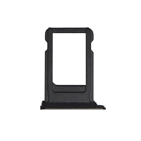 OEM SIM Tray with Rubber Ring for iPhone 7 -Jet Black