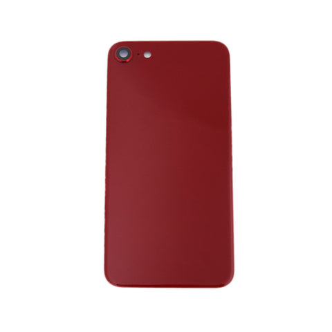 OEM Back Glass Cover with Camera Lens for iPhone 8 -Red