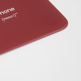 OEM Back Glass Cover with Camera Lens for iPhone 8 -Red