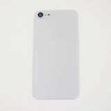 OEM Back Glass Cover with Camera Lens for iPhone 8 -Silver