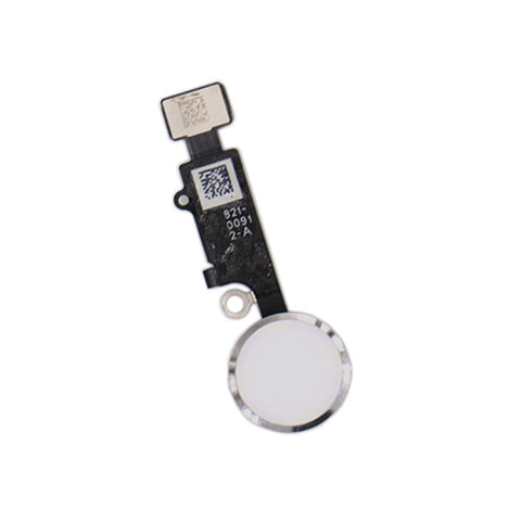 OEM Home Button Assembly with Flex Cable for iPhone 8 8Plus -Silver