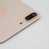 OEM Back Glass Cover with Camera Lens for iPhone 8 Plus -Gold