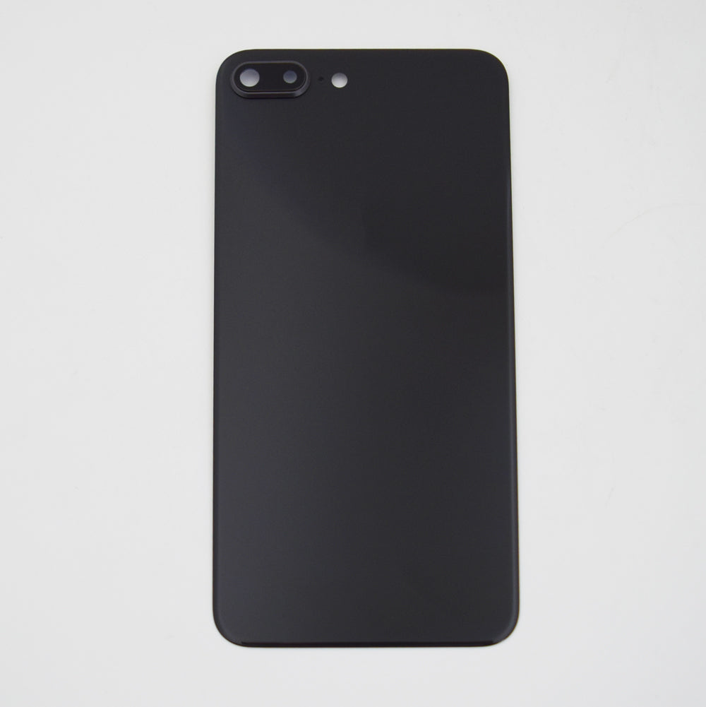 OEM Back Glass Cover with Camera Lens for iPhone 8 Plus -Black