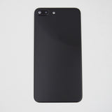 OEM Back Glass Cover with Camera Lens for iPhone 8 Plus -Black