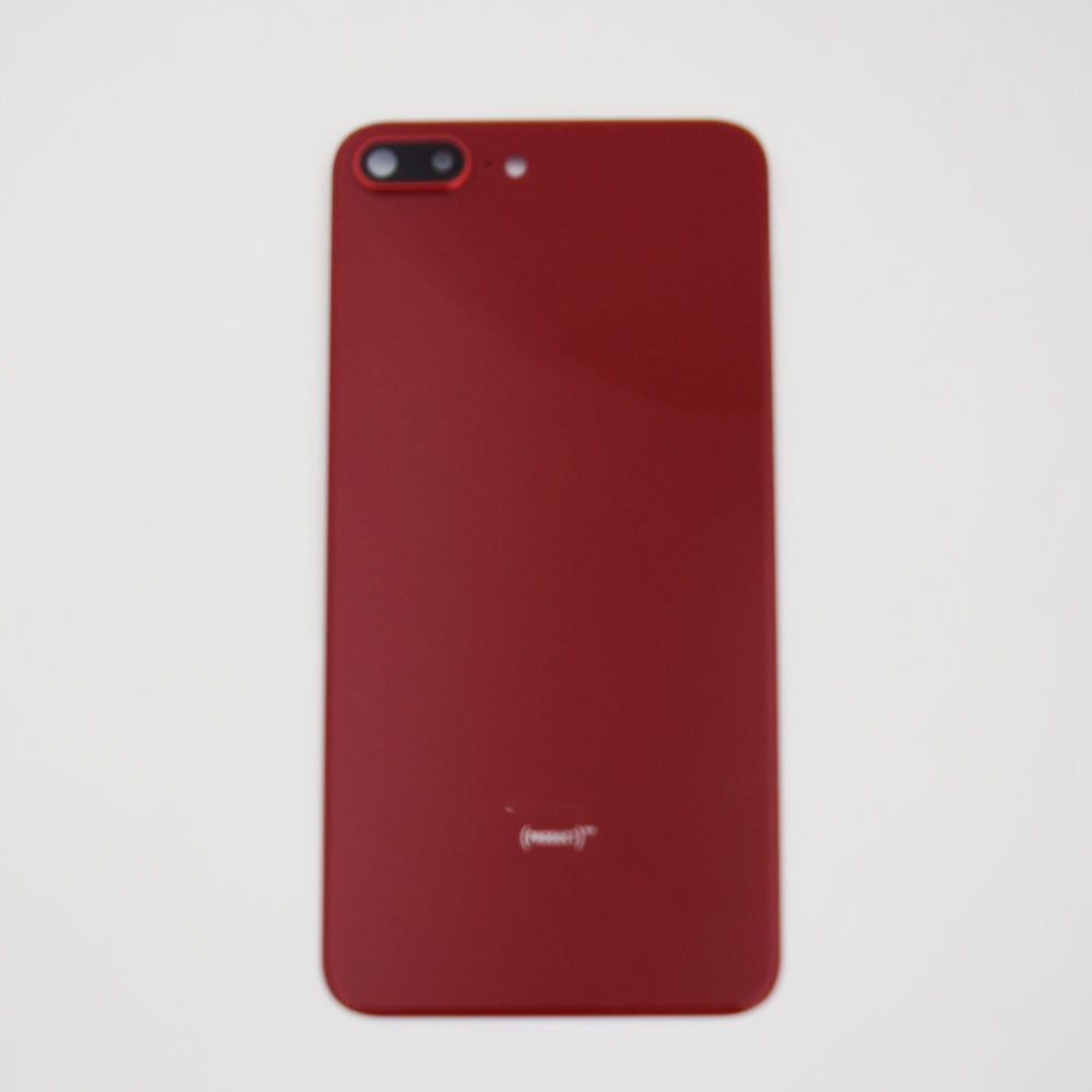 OEM Back Glass Cover with Camera Lens for iPhone 8 Plus -Red