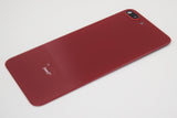 OEM Back Glass Cover with Camera Lens for iPhone 8 Plus -Red