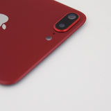 OEM Back Glass Cover with Camera Lens for iPhone 8 Plus -Red