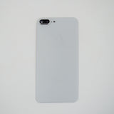 OEM Back Glass Cover with Camera Lens for iPhone 8 Plus -Silver