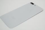 OEM Back Glass Cover with Camera Lens for iPhone 8 Plus -Silver