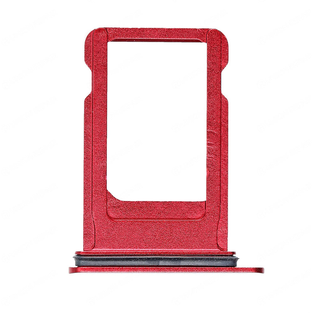OEM SIM Tray with Rubber Ring for iPhone 8 -Red