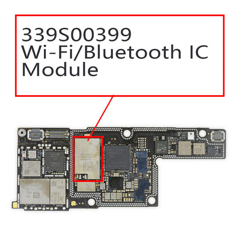 OEM Wi-Fi/Bluetooth IC Module UWLAN_W 339S00399 for iPhone X