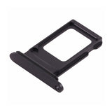 OEM Double SIM Tray with Rubber Ring for iPhone XR -Black