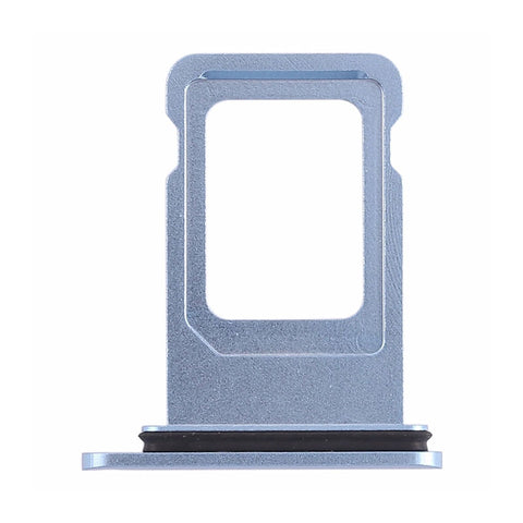 OEM Double SIM Tray with Rubber Ring for iPhone XR -Blue