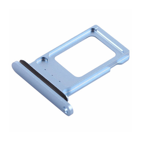 OEM Double SIM Tray with Rubber Ring for iPhone XR -Blue