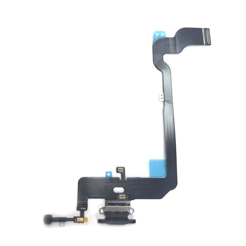 OEM Dock Charging Flex Cable with Tools for iPhone XS -Dark Gray