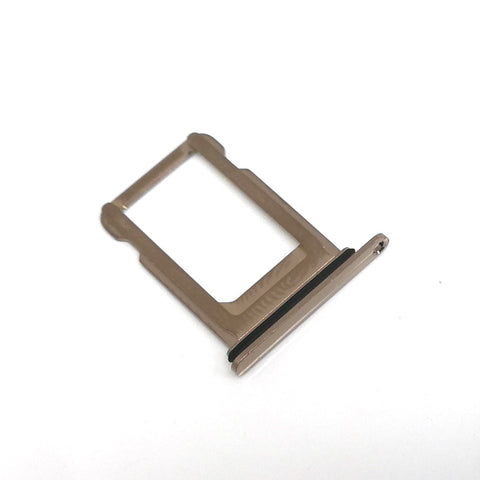 OEM SIM Tray with Rubber Ring for iPhone XS -Gold