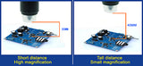 600X Portable Digital Microscope with 4.3" Display