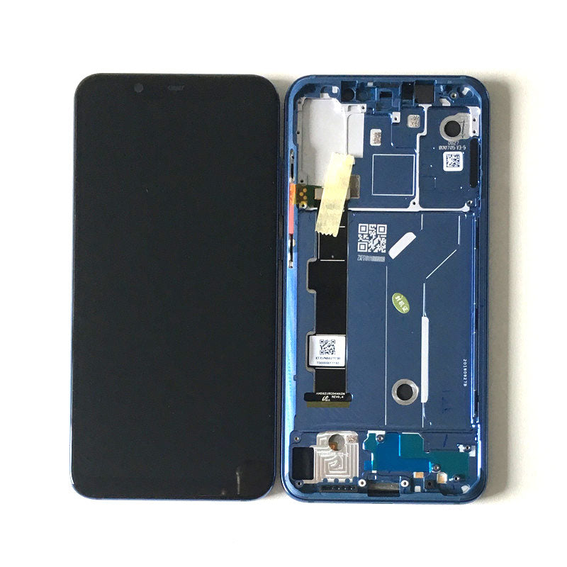 Xiaomi Mi 8 Screen Assembly with Frame Blue | myFixParts.com